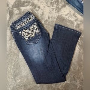 Miss Me bootcut jeans. Size 26 long